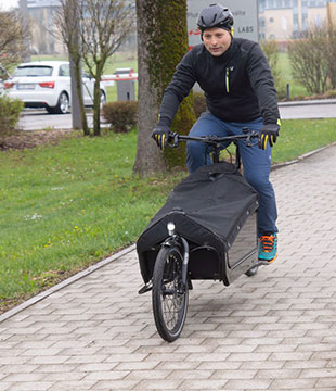 On the road with the new e-bike
